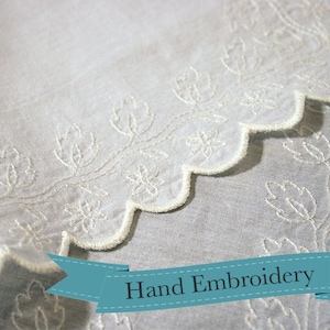 How To Make Broderie Anglaise Lace By Hand - Sew Historically