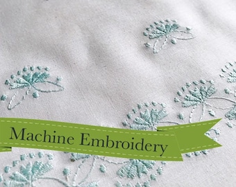 1816 Hearts and Dots Border - RR114 - Historical Machine Embroidery Design