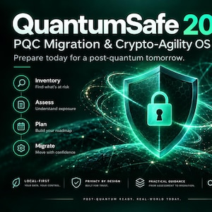 Post-Quantum Cryptography (PQC) Migration App | NIST Crypto-Agility & Quantum-Safe Readiness Workspace