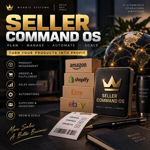 Etsy Seller Software | Order, Inventory & Profit Tracker | Seller Command App