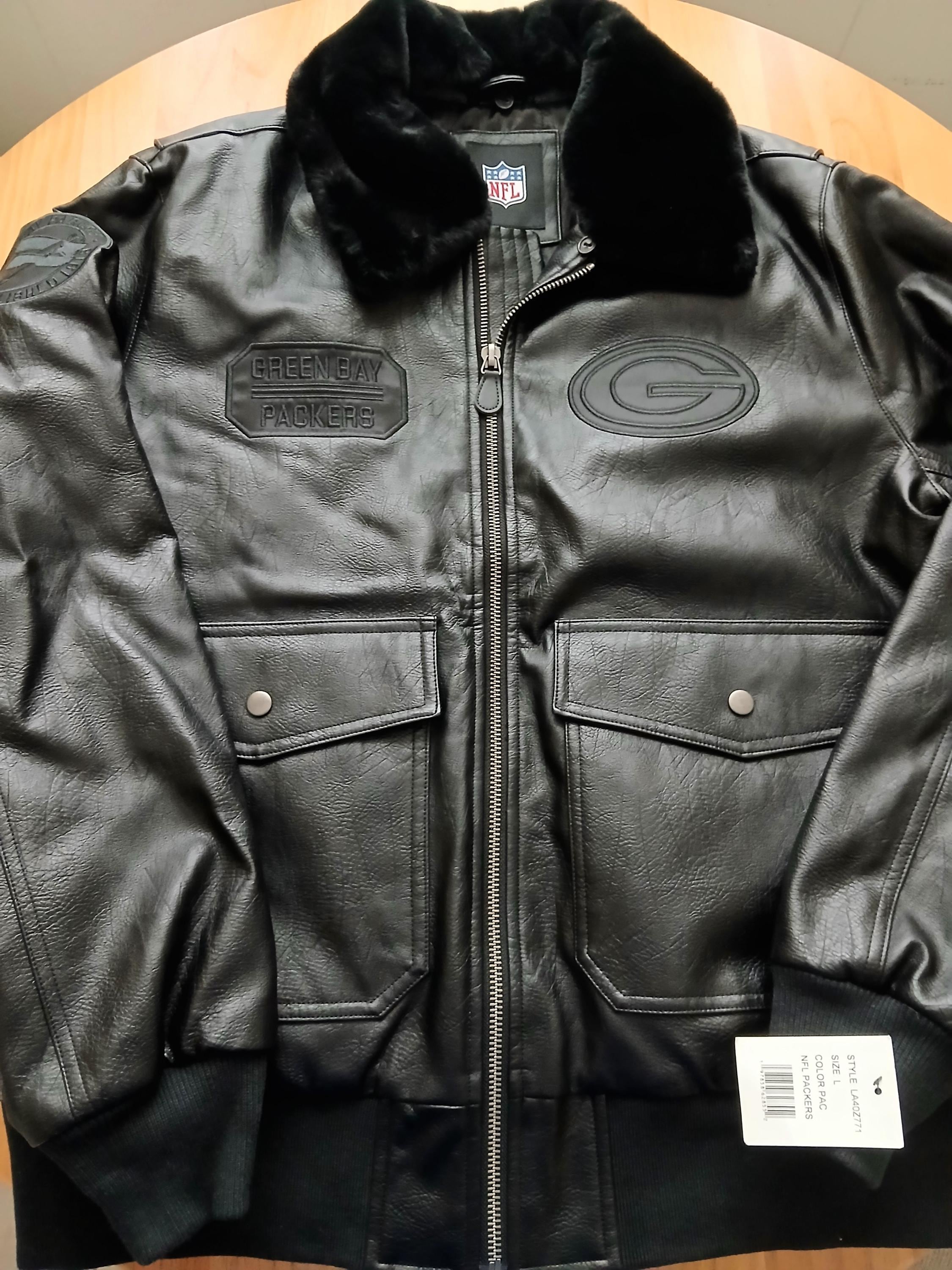 Green Bay Packers Leather Jackets - Etsy
