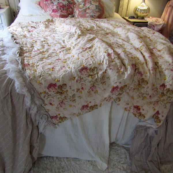 Shabby Chic Quilt Etsy