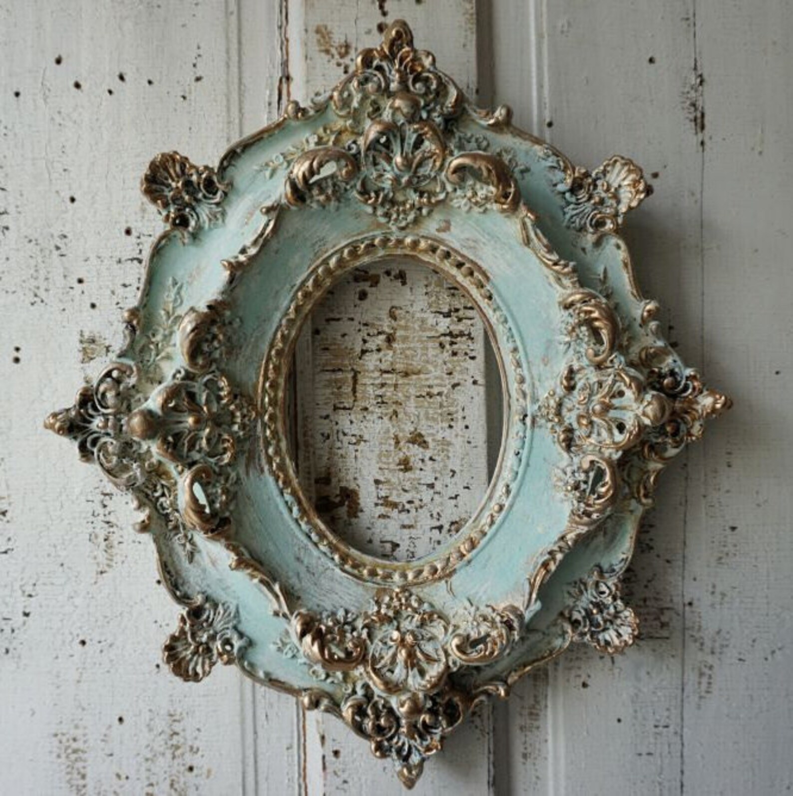 Antique plaster picture frame ornate antique French shabby Etsy