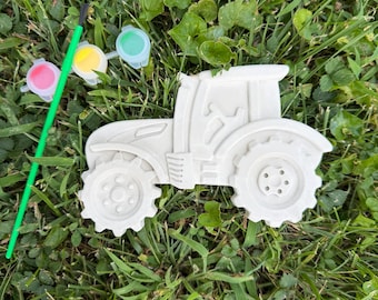 Kids Paint Your Own Tractor Kit