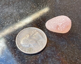 Rose color Hawaiian naturally tumbled Seaglass