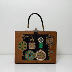 Enid Collins Box Bag - Etsy