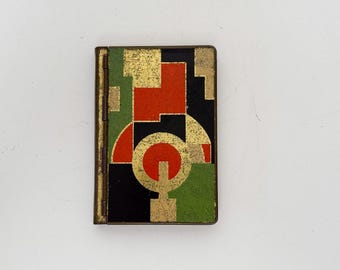 Armário de bolso duplo Art Déco dos anos 1920: Deere Reich-Ash Industrial Design