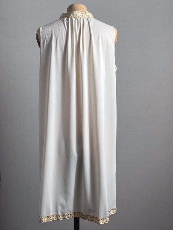 Vintage 1960s Lorraine White Moroccan Grecian Ins… - image 8