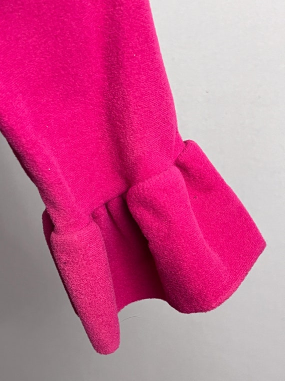 Vintage JC Penney MW Loungewear Magenta Hot Pink … - image 7