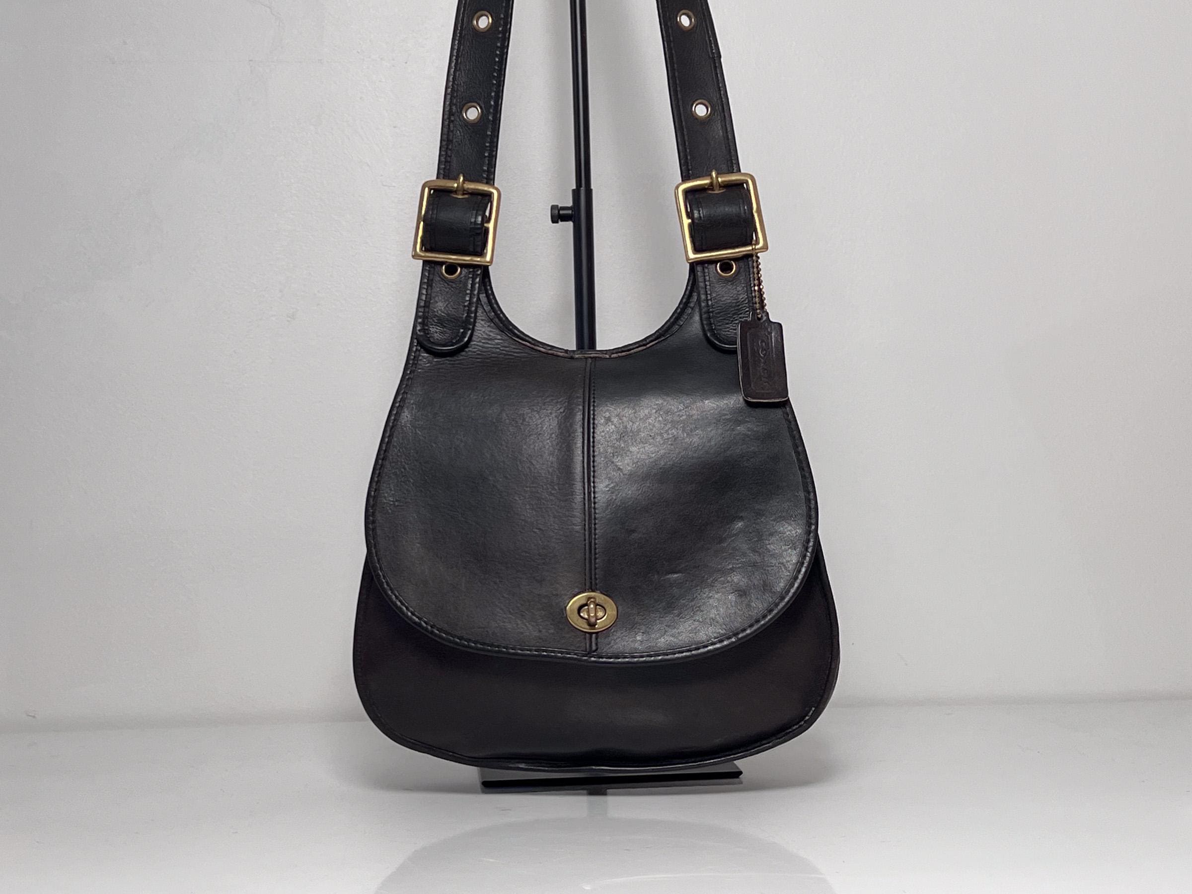 Coach Crescent Saddle Bag - Etsy