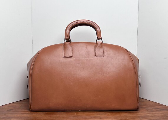 Vintage Mutual Company Doctor Bag in Tan Leather … - image 5