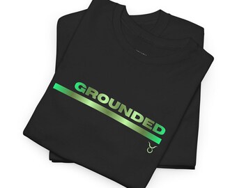 Taurus GROUNDED Aura T-Shirt, Minimalist Zodiac Graphic Tee, Taurus Birthday Gift, Unisex Astrology Shirt