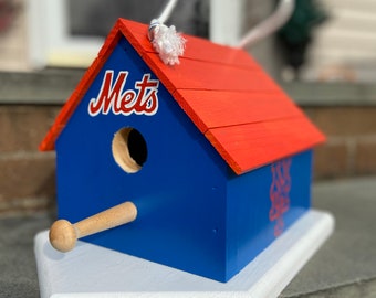 New York Mets Birdhouse.