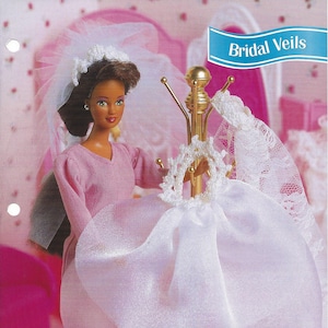 Bridal Veils Crochet Pattern/Annie&#39;s Fashion Doll Crochet Club