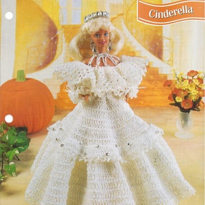 Cinderella Crochet Fashion Doll Pattern/Annie&#39;s Fashion Doll Crochet Club