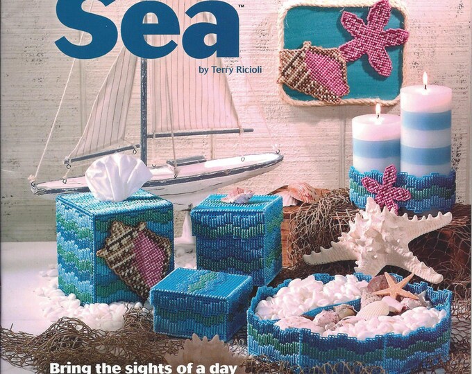 Plastic Canvas Pattern by the Sea Home Decor Tissue Box - Etsy