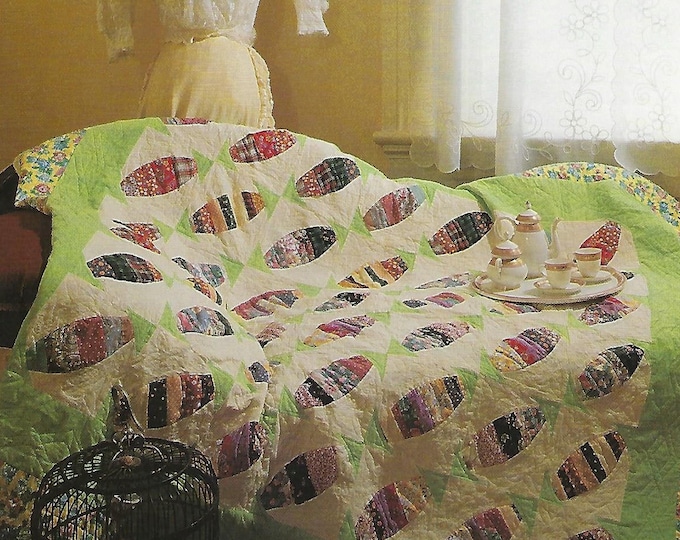 Job's Tears Quilt Pattern Best Loved Quilts Vintage Quilt Block Sewing