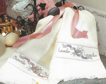 Fragrant Borders Cross Stitch Pattern/The Needlecraft Shop Cross Stitch Collector's Series