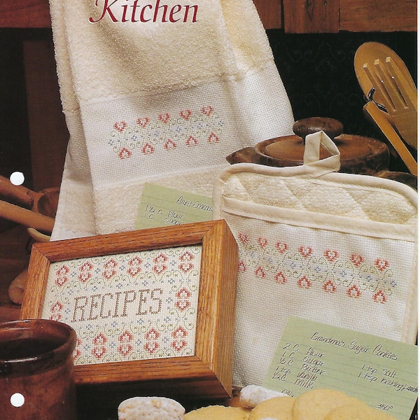 Scandinavian Kitchen Cross Stitch Pattern/The Needlecraft Shop Cross Stitch Collector's Series