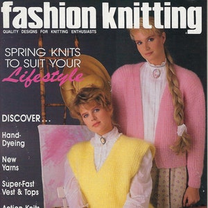 Fashion Knitting Magazine/February 1988/Number 34