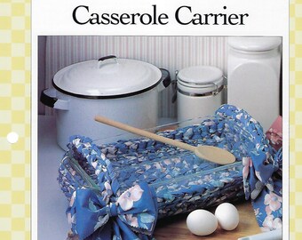 Casserole Carrier Crochet Pattern/Vanna's Afghan & Crochet Favorites