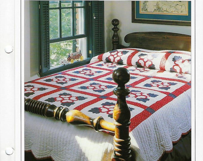 Lancaster Rose Quilt Pattern Best Loved Quilts Vintage Quilt Block
