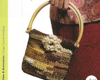 Collage Crochet Handbag Pattern/Annie's Scrap Crochet