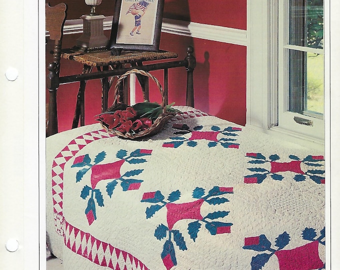 Job's Tears Quilt Pattern Best Loved Quilts Vintage Quilt Block Sewing