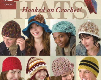 Hooked On Crochet! Hats/Crochet Pattern Book/Annie's Attic #878545