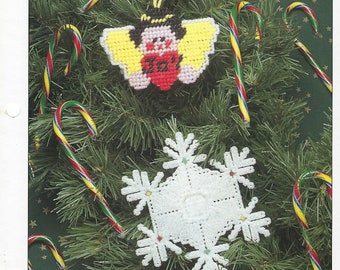 Fast & Fun Ornaments Plastic Canvas Pattern Christmas Decor Annie's
