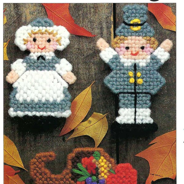 Plastic Canvas Thanksgiving Magnets Patterns - Etsy