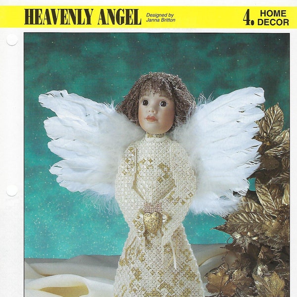 Heavenly Angel Plastic Canvas Pattern/Annie's International Pattern Club