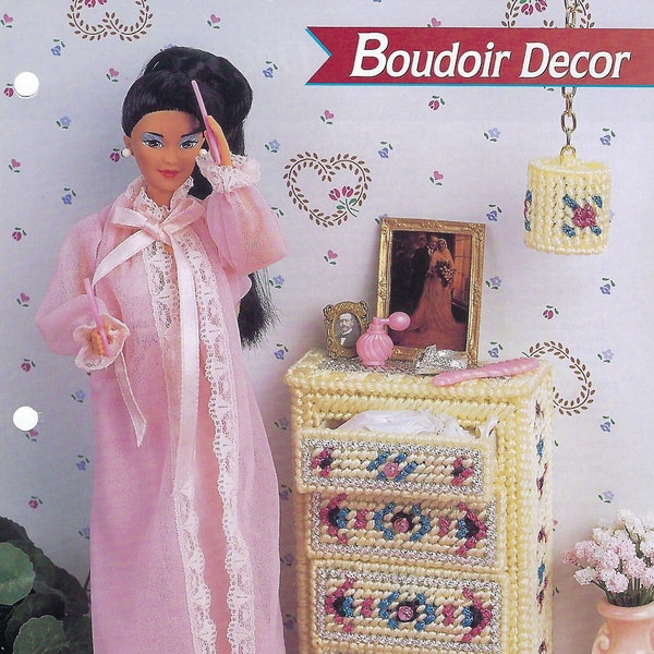 Boudoir Decor Plastic Canvas Pattern/Annie's Fashion Doll