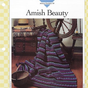 Amish crochet blankets for sale clearance
