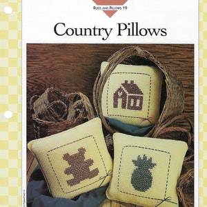 Country Pillows Crochet Pattern, Vanna&#39;s Afghan & Crochet Favorites