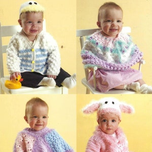 Cute-as-a-Button Baby Wear Crochet Pattern Book/American School of Needlework #1421