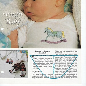 Pretty Baby Cross Stitch Pattern/The Needlecraft Shop