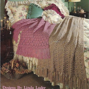 Quick Crochet Afghans Book 3 Pattern Book/Leisure Arts #824