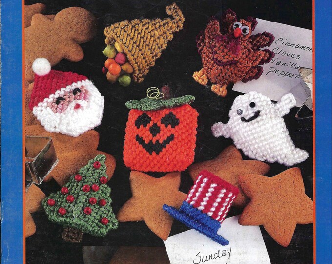 Extra Special Holiday Magnets Plastic Canvas Pattern Book/leisure Arts ...