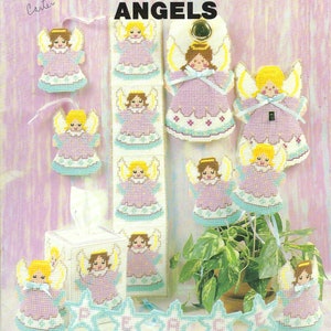 Angels Plastic Canvas Pattern/Needlecraft Ala Mode #101