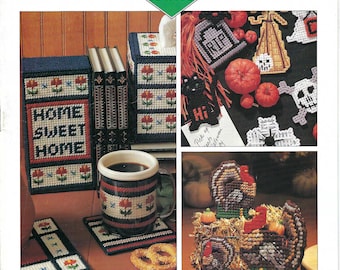 Plastic Canvas Corner Magazine Pattern Book - Leisure Arts