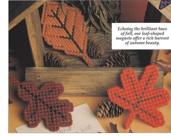 Autumn Leaves & Tulip Time Plastic Canvas Pattern Leisrue Arts All Stars