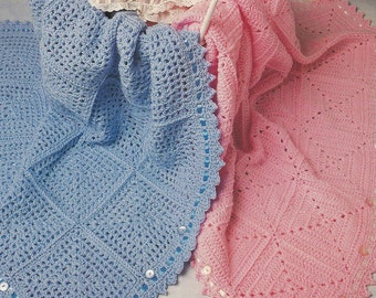 Hooded Baby Blankets Afghan Pattern Annie's Crochet Quilt & Afghan Pattern Club