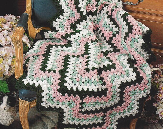 Diamond Zigzag Afghan Crochet Pattern, Annie's Crochet Quilt & Afghan