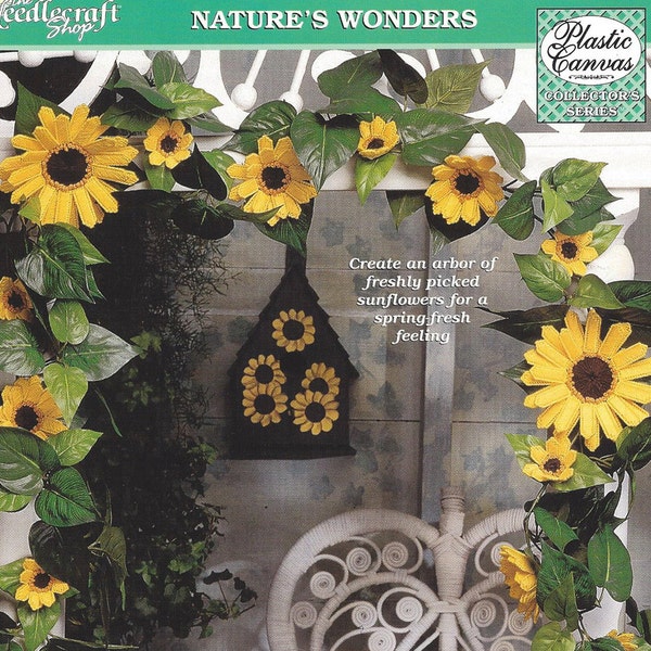 Sunflower Plastic Canvas Pattern Etsy