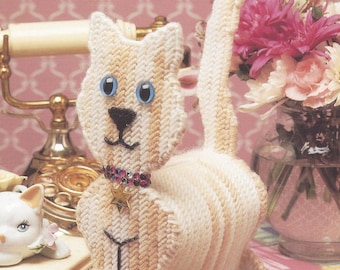Kitty Bank Plastic Canvas Pattern The Needlecraft Shop