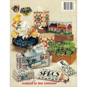 Weekend Projects Plastic Canvas Pattern Book American School Needlework #3042