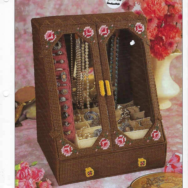 Jewelry Cabinet Plastic Canvas Pattern/Annie's International Plastic Canvas Pattern Club