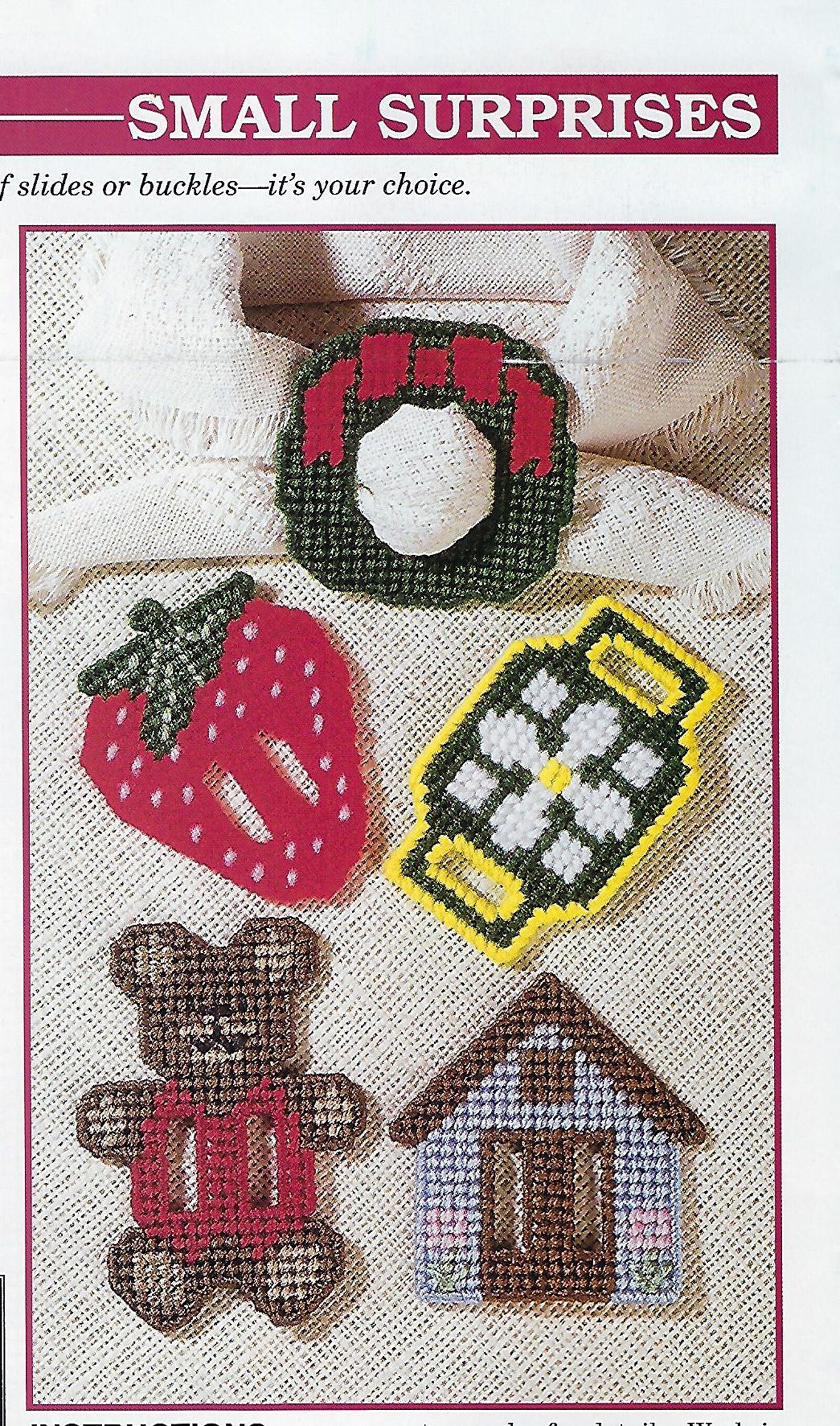 Plastic Canvas World Magazine Pattern Book - July 1992 - Etsy