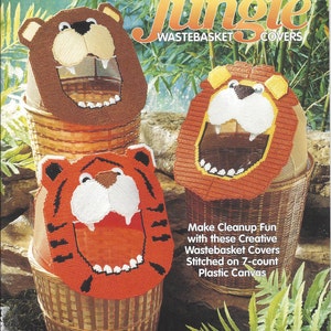 Tiger Trash Can - Etsy